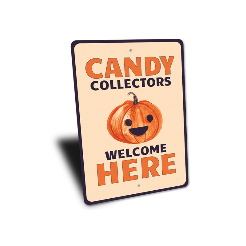 Plaque en aluminium bonbon, H 18 po x l 12 po x P 0,06 po