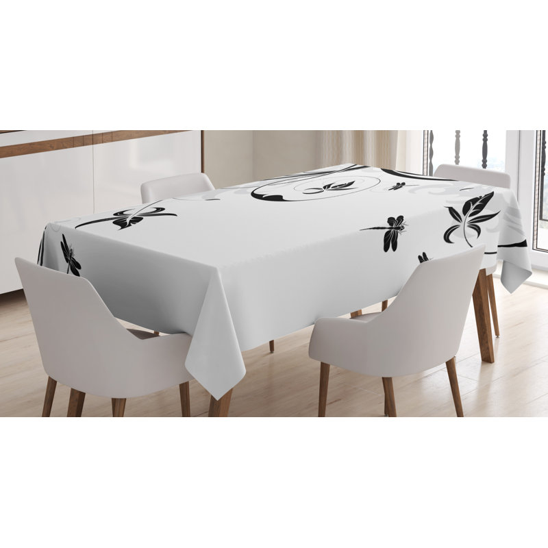 Dragonfly Tablecloth, 70" L x 52" W