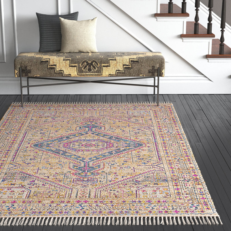 Vince Flatweave Oriental Indoor Rug, Rectangle 8' x 10'