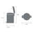 Brabantia NewIcon Step On Trash Can, 1.3 Gallon (5 Liter)-21586449