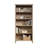 5-Shelf Bookshelf, Brown Finish