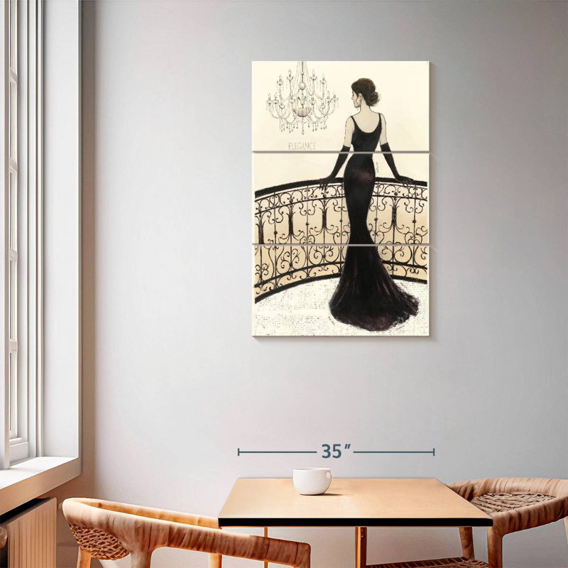 Shuttleworth La Belle Noir, 57" H x 36" W