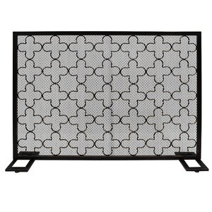 Harriotte Iron Fireplace Screen