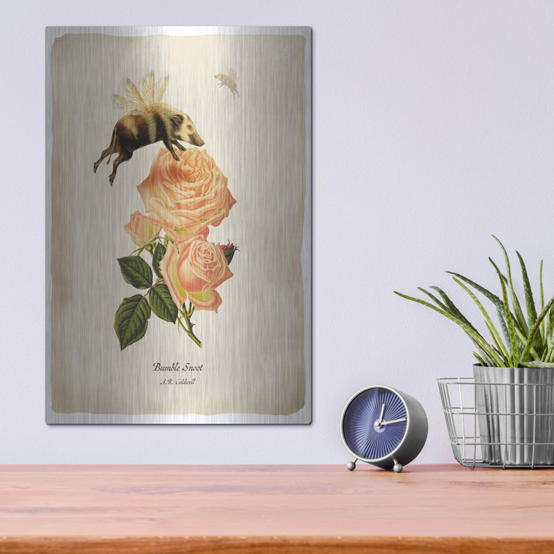 «Bumblesnoot» par Angela Tannehill, H 16 po x l 12 po