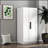 62.99In White Freestanding Kitchen Pantry Cabinet With Doors & Shelves, Multi-Functional Storage For Kitchen And Dining Room