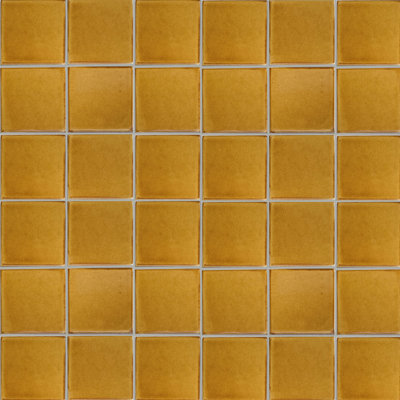4,2 po x 4,2 po mosaïque de dosseret TalaMex faite à la main 9 pièces Talavera