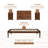 Marialana 4 Piece Bedroom Set-97780617-97780620