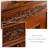 Walnut Solid Wood Freestanding Fireplace-1086252996
