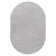 Asaiah Solid Low-Pile Light Gray Rug