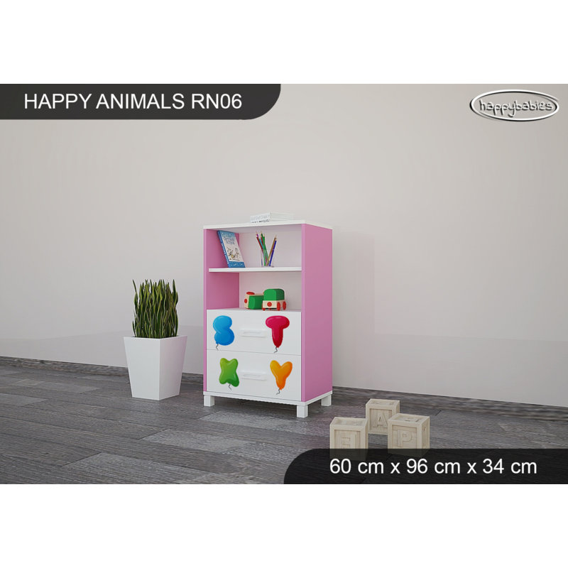 60cm W Kids Cube, Pink