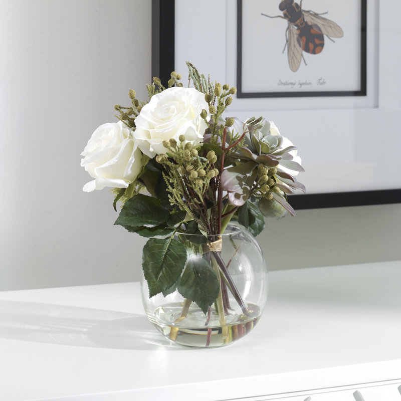Arrangements floraux de couleur vase Belmonte