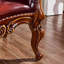 Luxueuse chaise longue sculptée en bois massif-434154392
