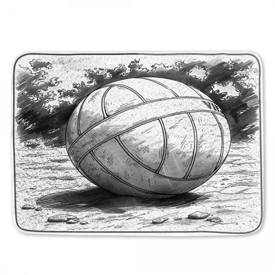 Tapis de bain Volleyball Sports