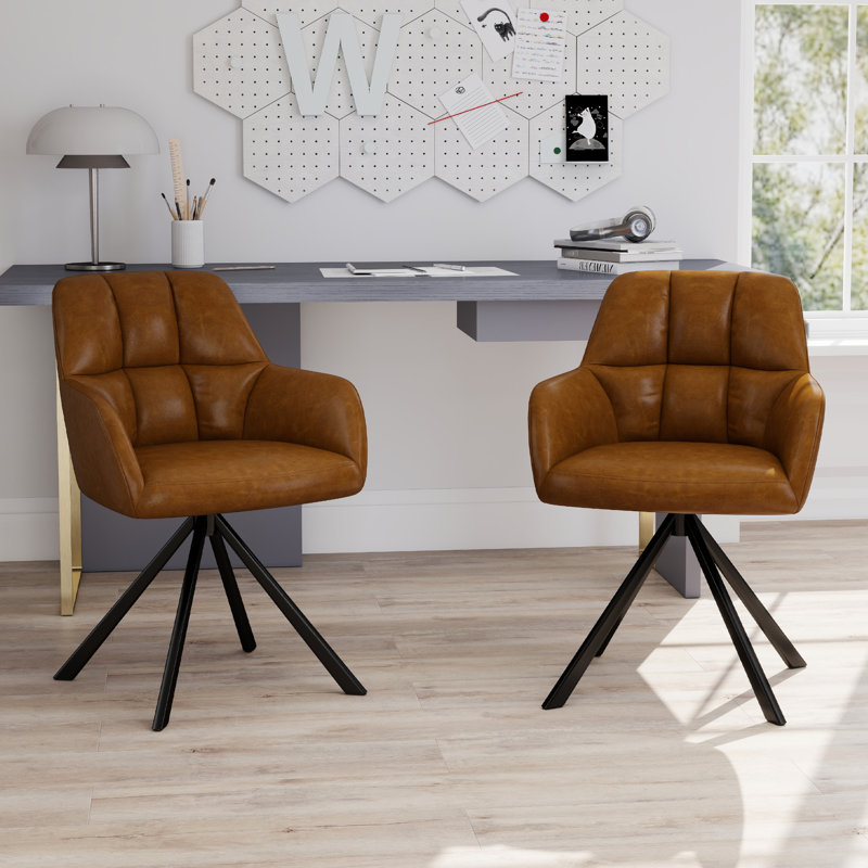 Chaises de bureau pivotantes Comfy, Vert