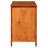 Solid Wood Large Writer's Desk With 2 -Drawer File Cabinet-1901572693