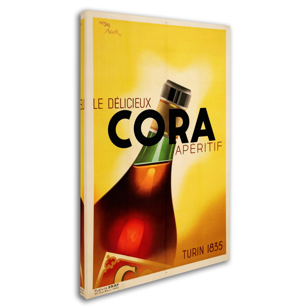 '1934 Made in Italy' Vintage Advertisement on Wrapped Canvas Trinx 