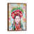Classic Brown Wood Framed Canvas