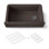 Cairn Undermount Single-Bowl Farmhouse Kitchen Sink with Faceted Design