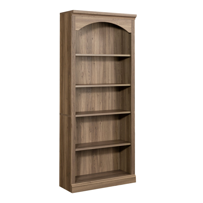 Dorset 5-Shelf Bookcase In Salt Oak, Salt Oak