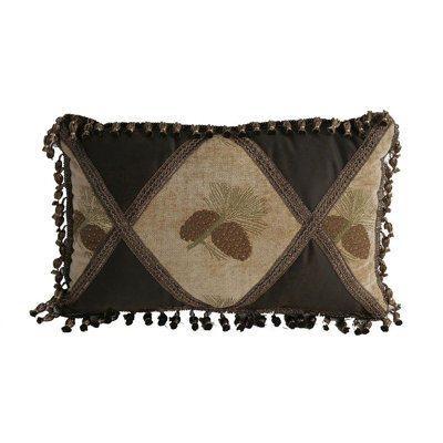Pine Cones Lumbar Pillow