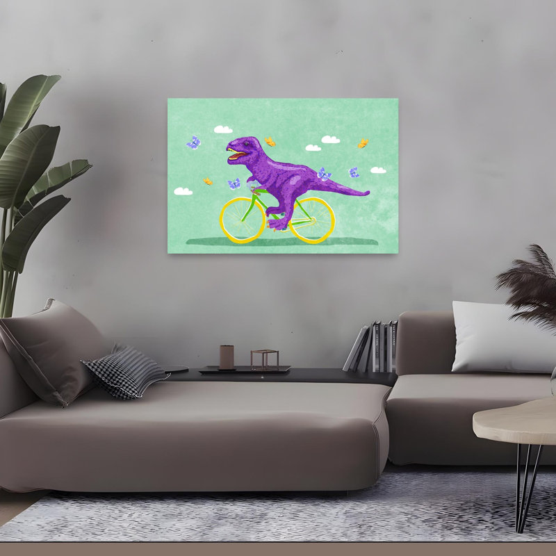 Dino Racer, 32" H x 48" W