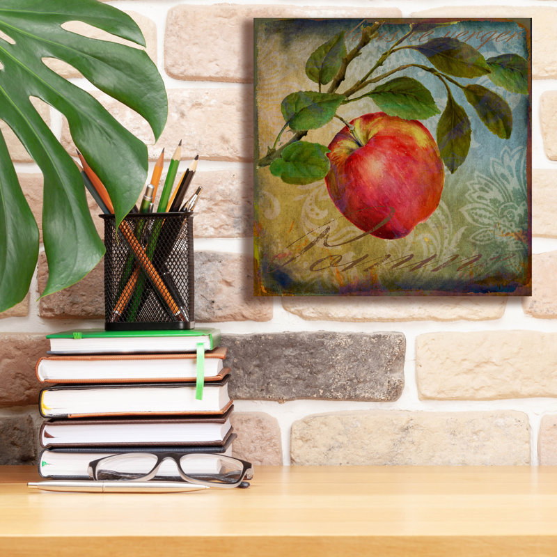 «From The Grove Apple» par Art Licensing Studio, art mural sur toile, H 12 po x l 12 po x P 0,75 po