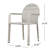 Wiesner Wicker Outdoor Stackable Dining Armchairs-22842342