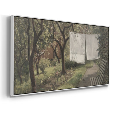 Série paysage - CDXCIV - Toile tendue avec châssis encadré - Prêt à être accroché