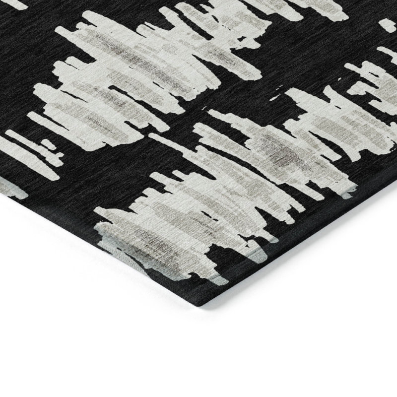 Tapis intérieur / extérieur Maliana, Rectangle 5 pi x 7 pi 6 po
