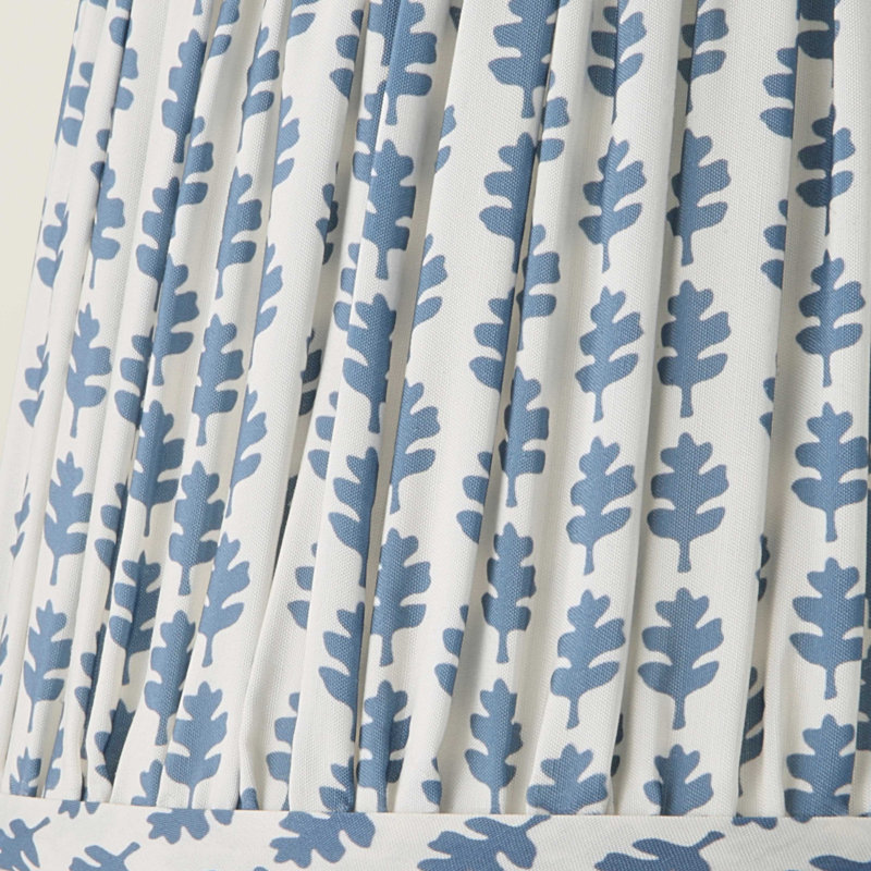 Tavontae Dome Lamp Shade ( Slip-On ), 15cm H x 25cm W x 25cm D, Blue