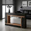 Console de style contemporain (table basse incluse seulement)