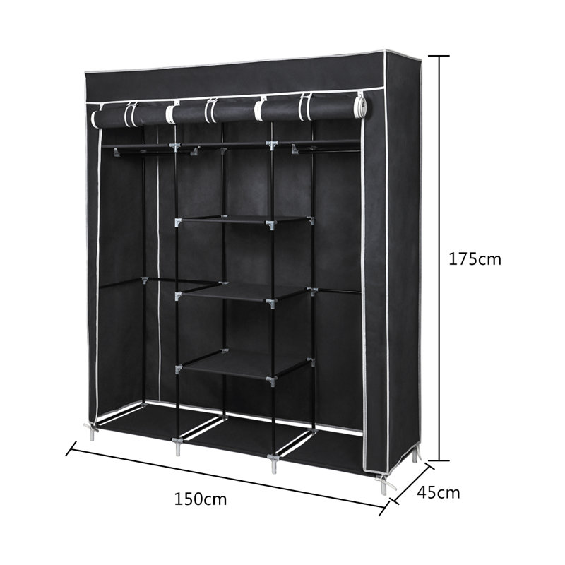 Gelston 150cm Portable Wardrobe