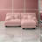 Chenille Cloud Couch 2 Seater Sofa with Ottoman-1029991958-1015567003