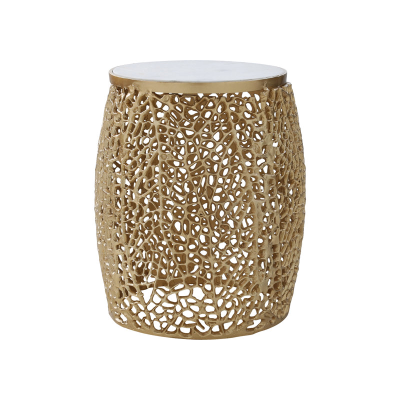 Schaumburg Metal Accent Stool
