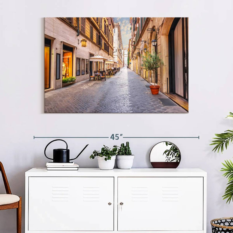 Sireci Via Borgogna Shops, 26" H x 39" W