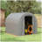 6' X 8' Garden Storage Tent, Heavy Duty Outdoor Shed, Waterproof Portable Shed Storage Shelter With Galvanized Metal Frame For Bike, Motorcycle, Garden Tools, Gray