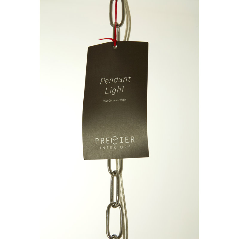 Adelia 1 - Light Chrome Dome Pendant