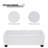 Rectangular Bench, Tufted Bench with Storage