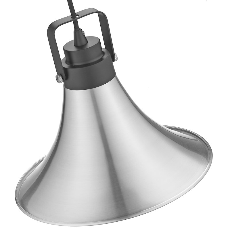 Marengo 1 - Light Metal Single Pendant, Satin Nickel