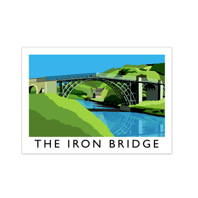 The Iron Bridge 1 Piece Wall Art