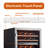 Ca'lefort 24" 46 Bottle Dual Zone Wine Refrigerator Freestanding/built-in