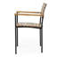 Chaise en bois et métal Laris