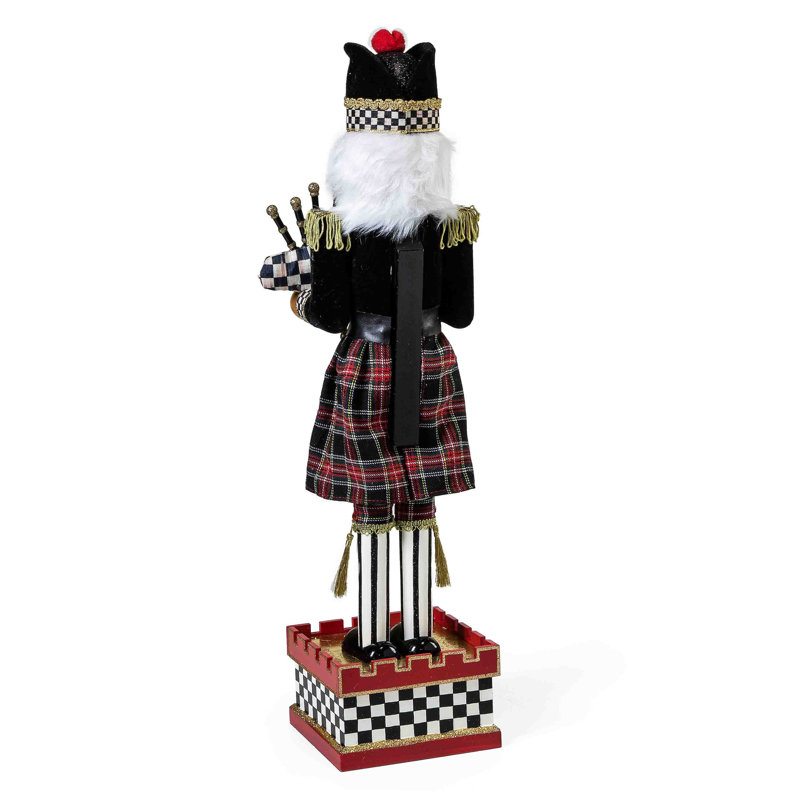 Tartastic Bagpiper Nutcracker