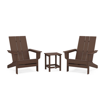 POLYWOOD x AllModern Adirondack Chairs with Table
