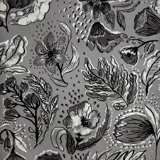 Pepper Embossed Wild Flower Felice Wallpaper Roll
