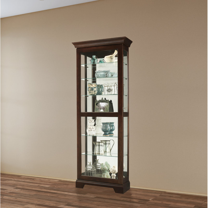 Lighted Curio Cabinet, Espresso