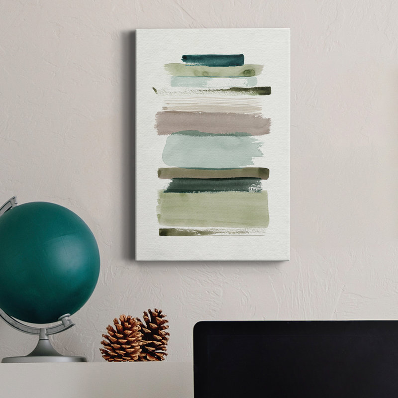 Grass Stains I - Wrapped Canvas Print, 12" H x 8" W x 1" D