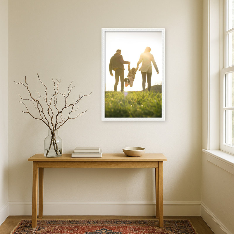 Cadre photo Bethany, Blanc Bethany, 24 x 36