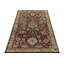 Caucasian Rug In Brown, Blue And Red Floral Pattern-1286025809