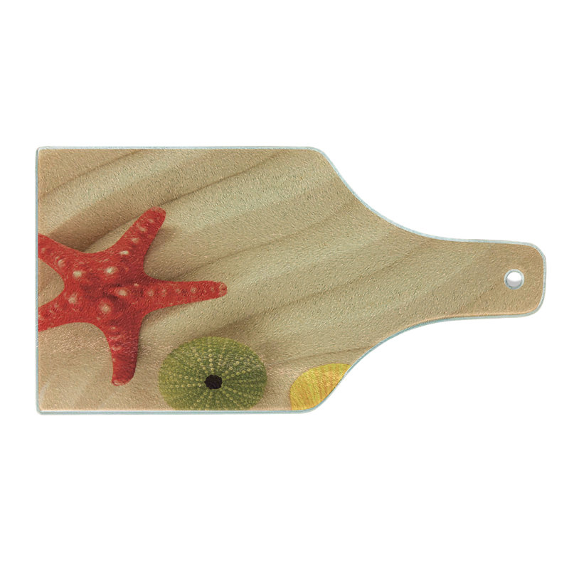 Planche à découper en verre trempé Ambesonne